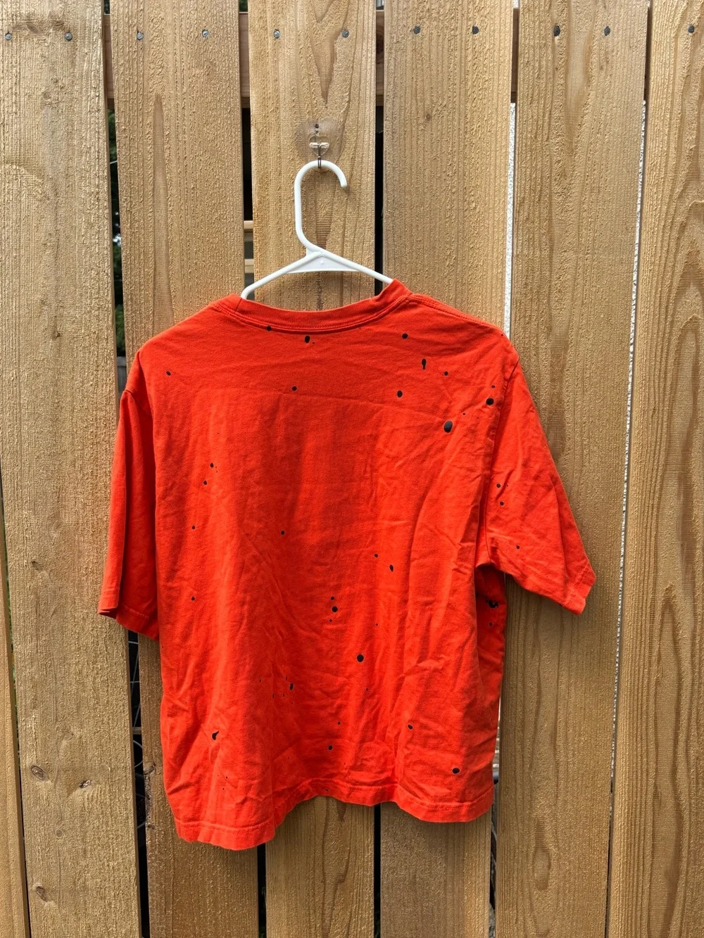 Nike Women's Orange WNBA Boxy Splatter T-shirt